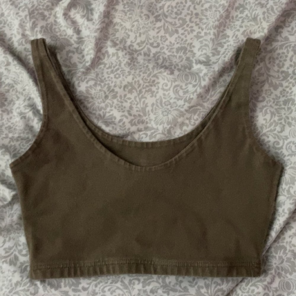 brown lydia tank